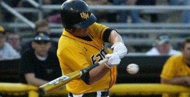 The Golden Eagles pounded out 12 hits on Tuesday night.