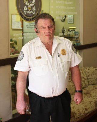 Michael Byrd recently moved his thriving small business, Armstrong National Security Force, to a new office in Duling Hall in Fondren.