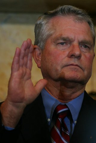 House Speaker Billy McCoy presided over the House's decision to approve legislation bringing a new toll road closer to reality.