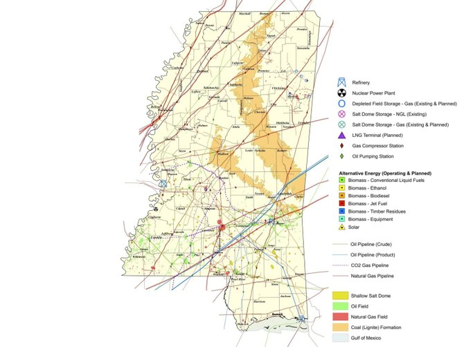 Mississippi is uniquely poised to benefit from the natural-gas boom due to its extensive pipelines, salt domes and access to shale plays, industry officials say.