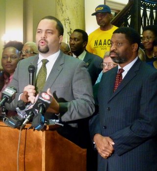 The NAACP's Ben Jealous and Derrick Johnson are fighting voter suppression efforts around the nation and in Mississippi.