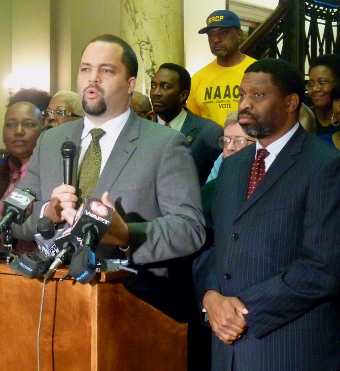 The NAACP's Ben Jealous and Derrick Johnson are fighting voter suppression efforts around the nation and in Mississippi.