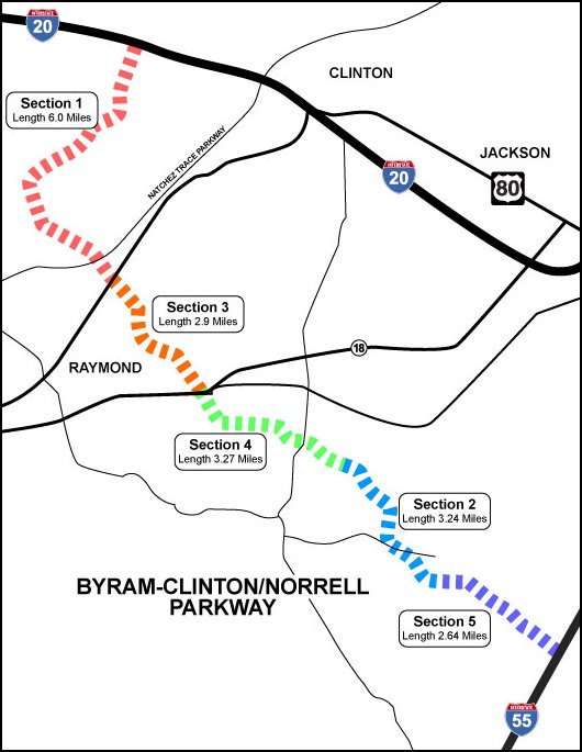 The Byram-Clinton corridor proposes to ease congestion and promote development. The 18-mile thoroughfare would consist of a multi-lane road, sidewalks and bike paths.