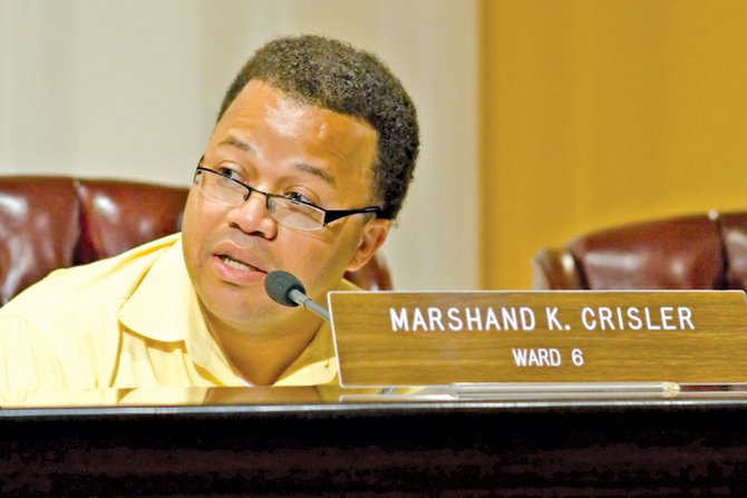 Ward 6 Councilman and Budget Committee Chairman Marshand Crisler