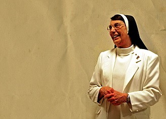 Sister Dorothea Sondgeroth received the Pro Ecclesia et Pontifice Cross, the Pope's highest honor for non-clergy, from Pope Benedict XVI last week.