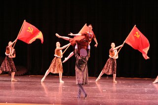 Ballet Magnificat! will perform excerpts from "The Scarlet Chord" in Colombia.