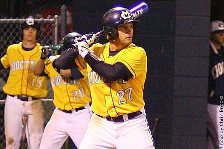MC's Chase Herrin went 4-for-5 against Belhaven on Tuesday night.