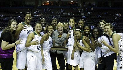 The Delta State women's basketball team had to work overtime to win its fourth consecutive GSC championship.