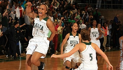 Delta State had reason to celebrate on Monday night as the Lady Statesmen are going to the NCAA Elite Eight for the second consecutive year.