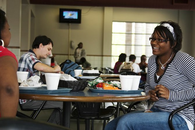 Hinds Community College student Brandy Swaggard feels her career in health care is safe, but expects the next government to do more to help the people of this nation.