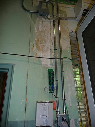 Many of the walls at Boyd Elementary School are in desperate need of new paint, among other issues.